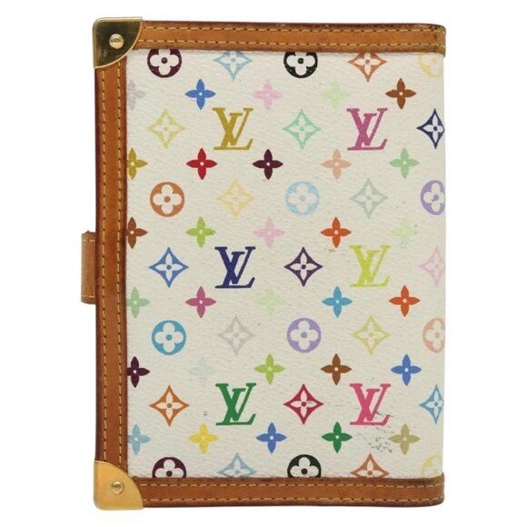 LOUIS VUITTON Multicolor Agenda PM Day Planner Cover White - Picture 2 of 16